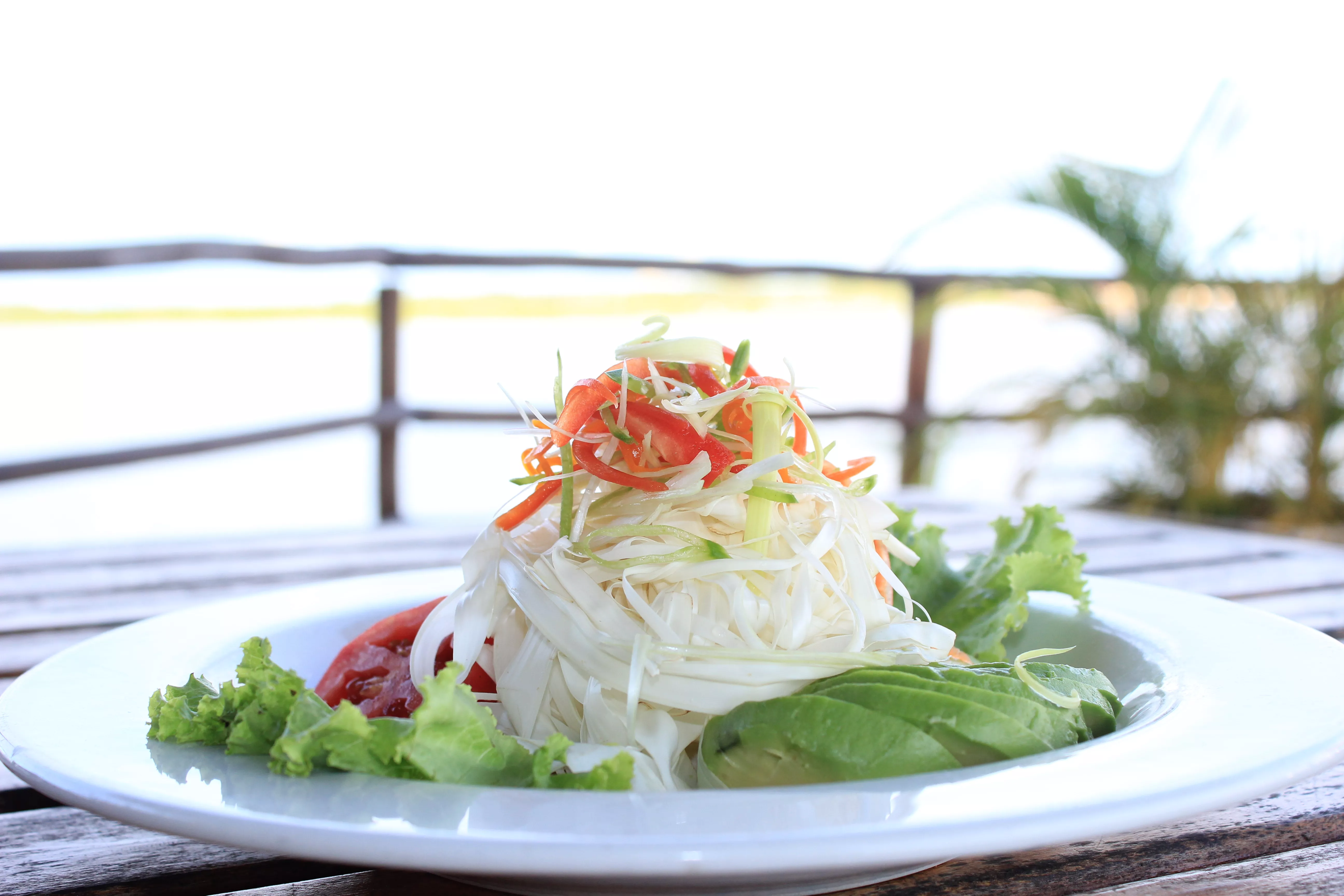 chonta salad, Al Frio y Al Fuego, Delfin