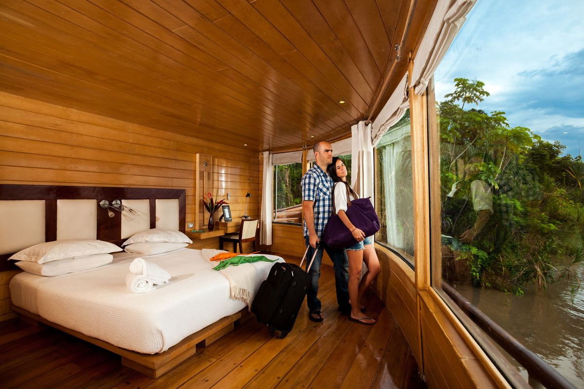 The Suites Aboard the Delfin II Amazon Cruise