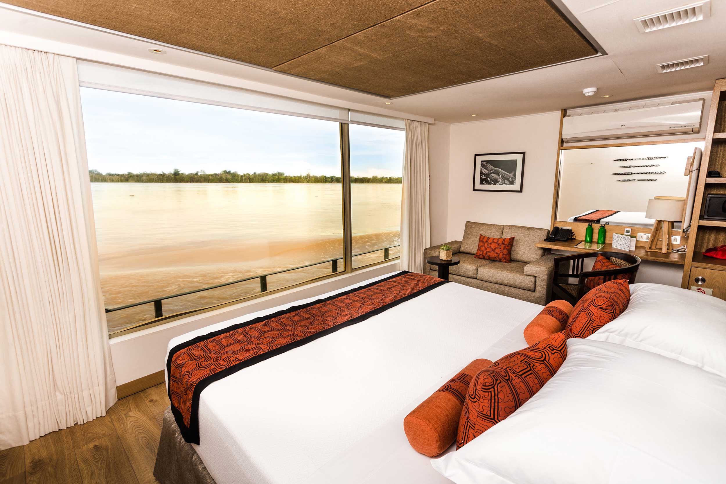 Upper Suites Aboard Delfin III Amazon Cruise