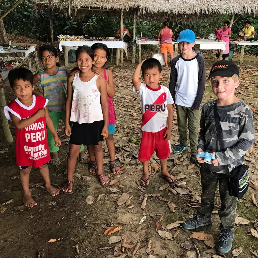 Local Amazonian Communities with Kids