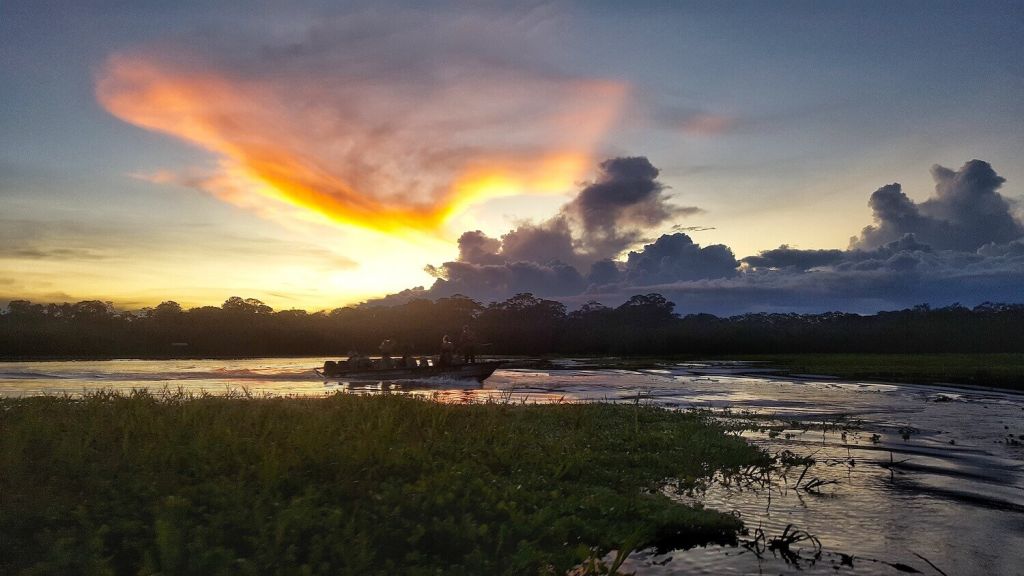 Sunset Amazon