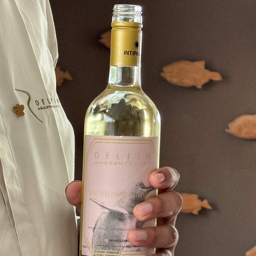 Wine, like the river