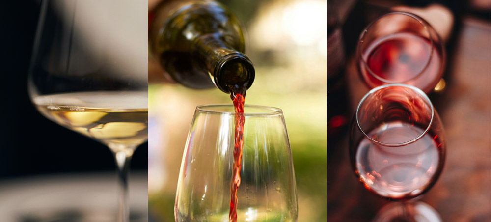 Red wine being poured during a luxury dining experience in the Amazon