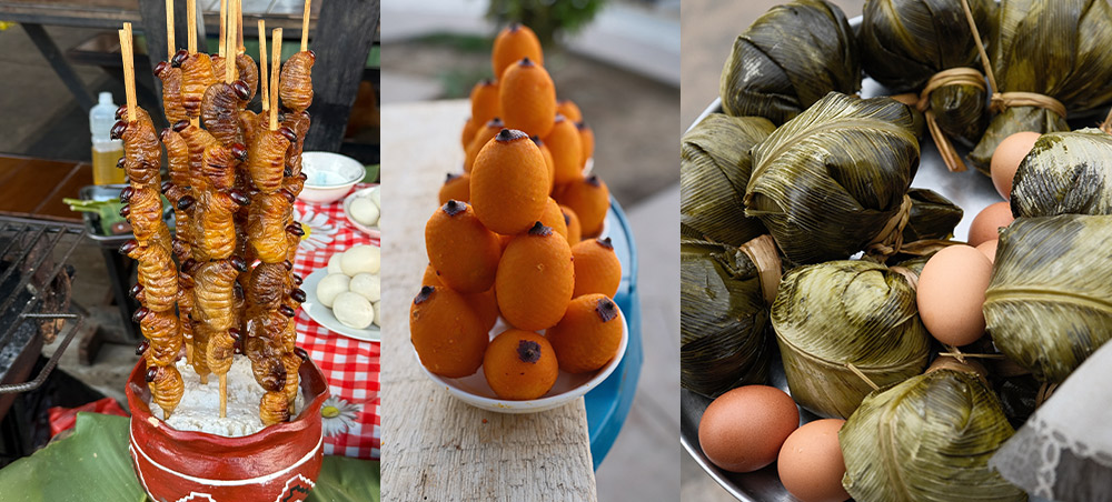 Traditional Amazonian foods from Iquitos, Peru
